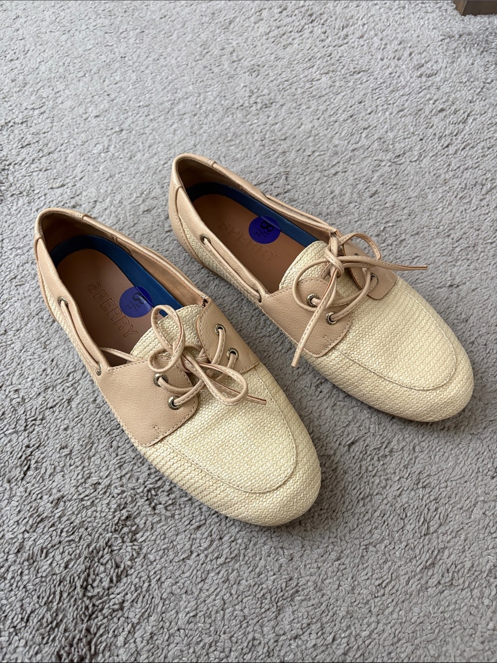 Sperry Women's Raffia Boat Shoe
